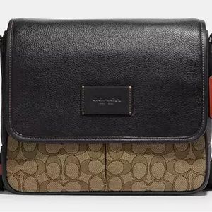 Coach Sprint Map Bag 25 In Signature Jacquard